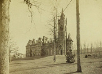 Old photo of Packer Hall