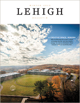 Cover of Winter 2014 Lehigh Bulletin