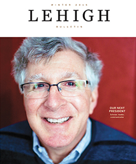 Cover of Winter 2015 Lehigh Bulletin
