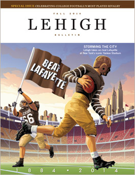 Cover of Fall 2014 Lehigh Bulletin
