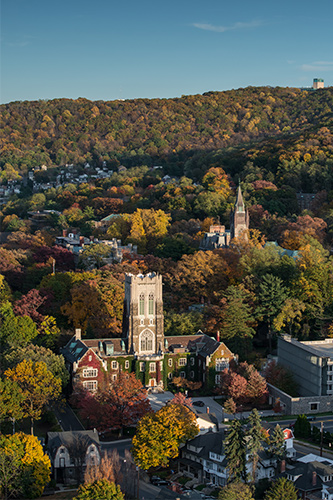 Aerial View of Lehigh University