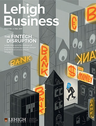 Lehigh Business Fall 2017 issue cover