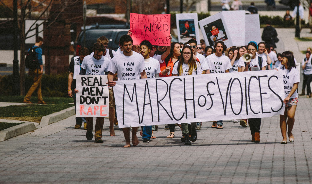 The Principles of Our Equitable Community march