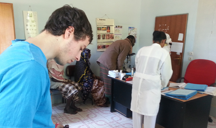Jake Puzycki '14 in Ethiopia