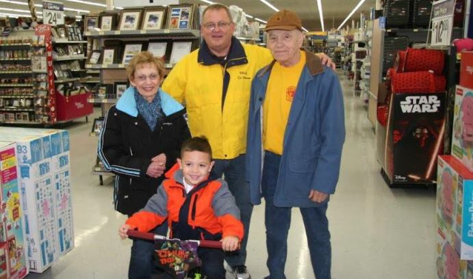 Shupp joined a family from Saylorsburg on a recent Shop-with-a-Cop outing. The popular program distributes more than $10,000 in gifts and food baskets to local families every Christmas season.