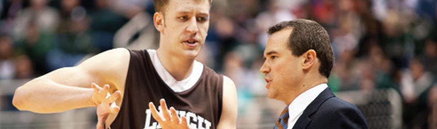 Mackey McKnight has emerged as the leader for the Lehigh University men's  basketball team 